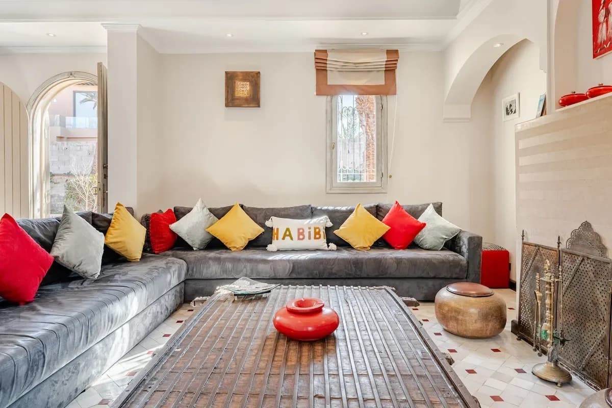 Riad cozy 4 Chambres, Piscine Privée, Climatisé