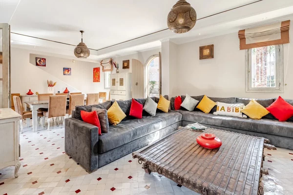 Riad cozy 4 Chambres, Piscine Privée, Climatisé